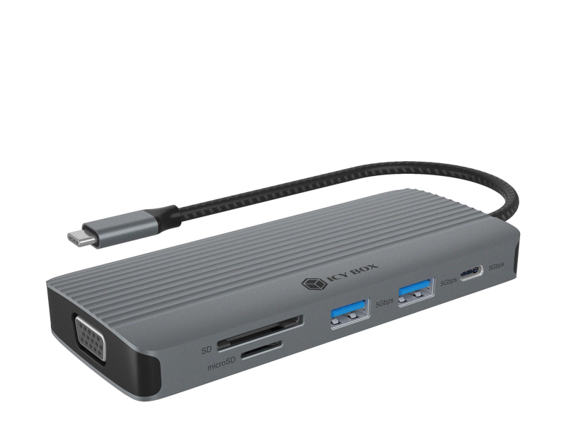 ICY BOX 10-in-1 Stacja dokująca USB-C