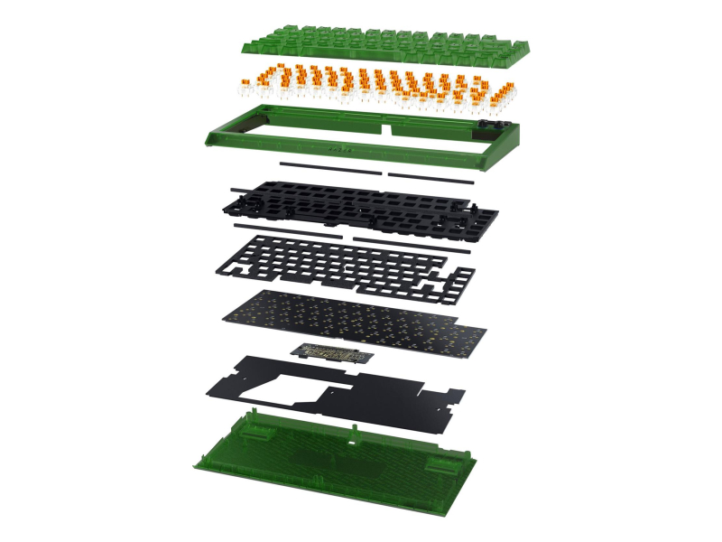 Razer BlackWidow V4 75% Phantom Green