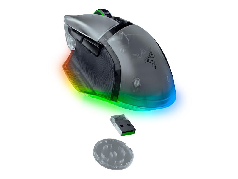 Razer Basilisk V3 Pro 35K Phantom White