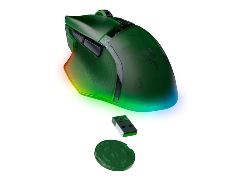 Razer Basilisk V3 Pro 35K Phantom Green