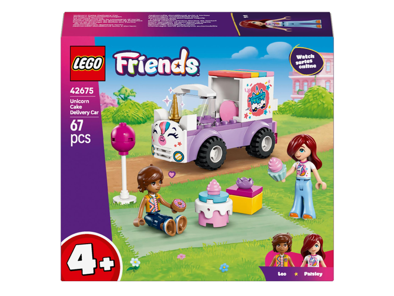 LEGO FRIENDS 42675 Einhorn-Lieferung mit Kuchen