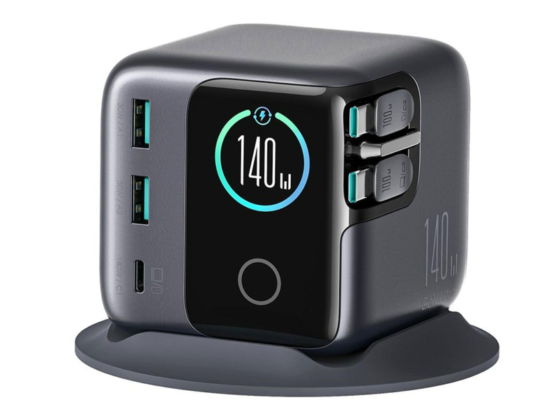 JoyRoom Schreibtisch-Station mit USB C 140W GaN 5 Anschlüsse