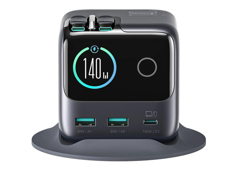 JoyRoom Schreibtisch-Station mit USB C 140W GaN 5 Anschlüsse