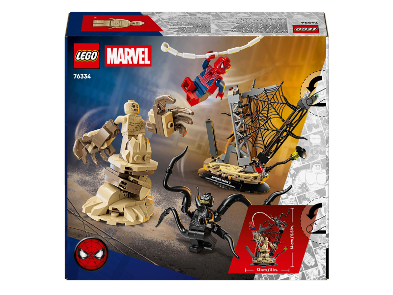 LEGO SUPER HEROES 76334 Epische Schlacht: Spider-Man gegen Sandman