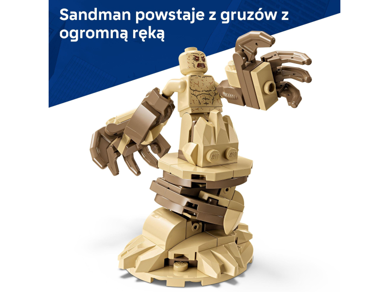 LEGO SUPER HEROES 76334 Epische Schlacht: Spider-Man gegen Sandman