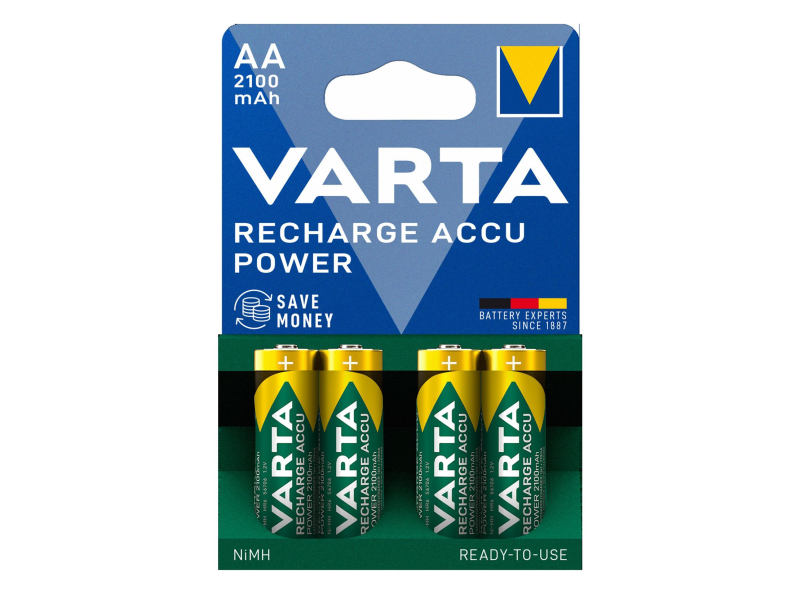 Varta Recharge Accu Power AA 2100mAh (4 Stück)