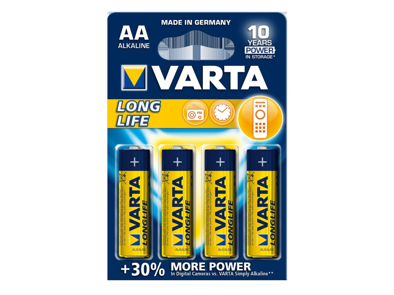 Varta Longlife AA (4 Stück)