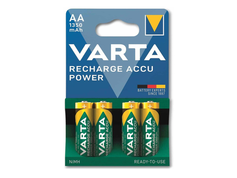 Varta Recharge Accu Power AA 1350mAh (4 Stück)