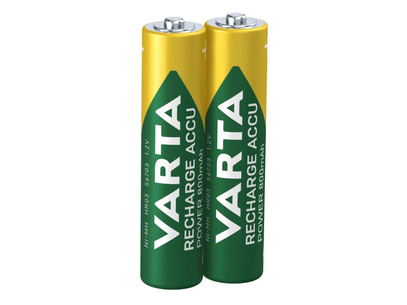 Varta Recharge Accu Power AAA 800mAh (2 Stück)