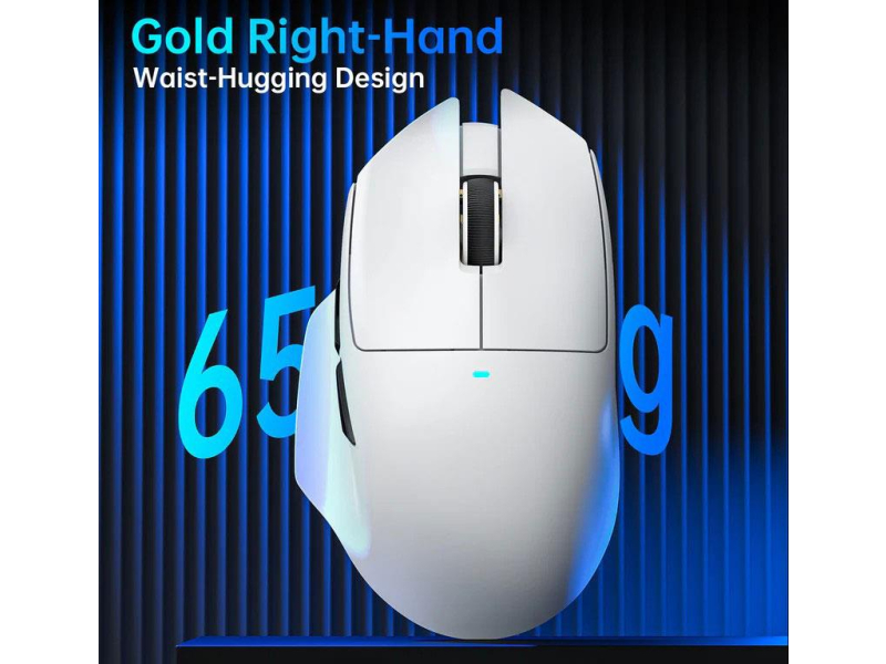 Attack Shark V6 Ultra-Light Tri-Mode weiß