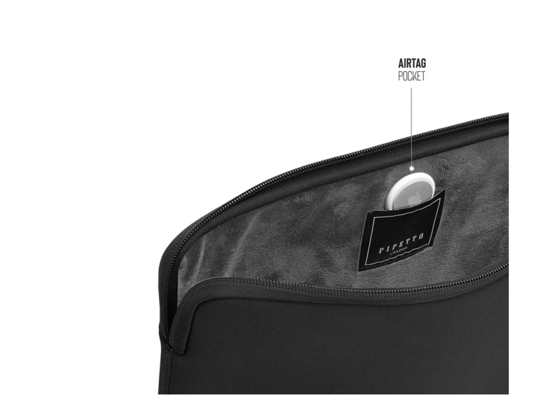 Pipetto Classic Fit Sleeve MacBook 13/14 schwarz