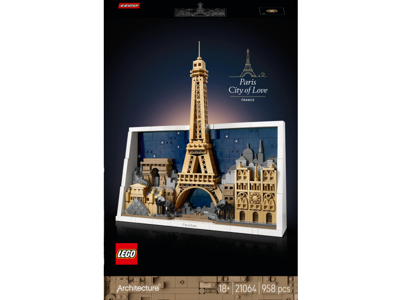 LEGO ARCHITECTURE 21064 Paris — Stadt der Liebe