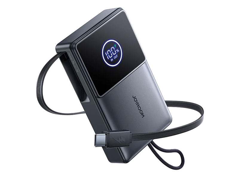 JoyRoom JR-PR1 10000mAh 22,5W mit faltbarem USB-C-Kabel
