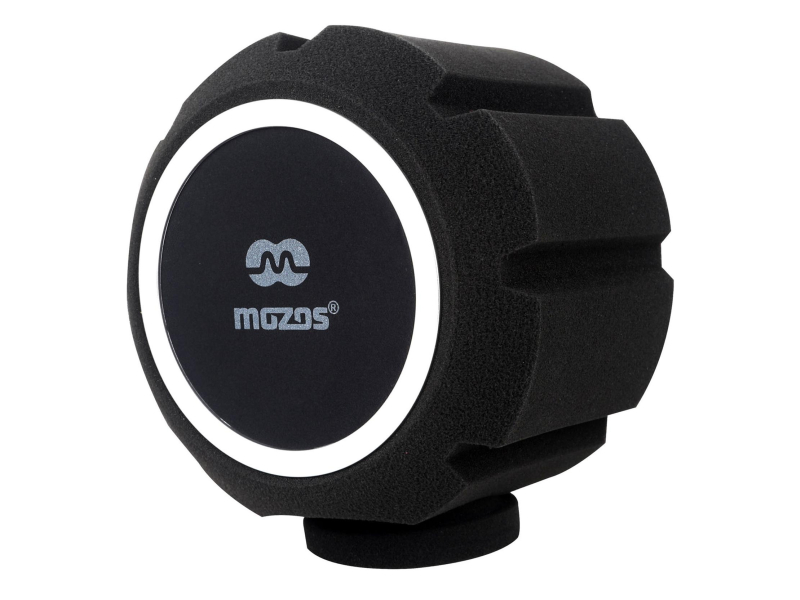 Kugelförmiger Schaumstoff-Popfilter für Mikrofone Mozos PS-5 - Vorderansicht schräg