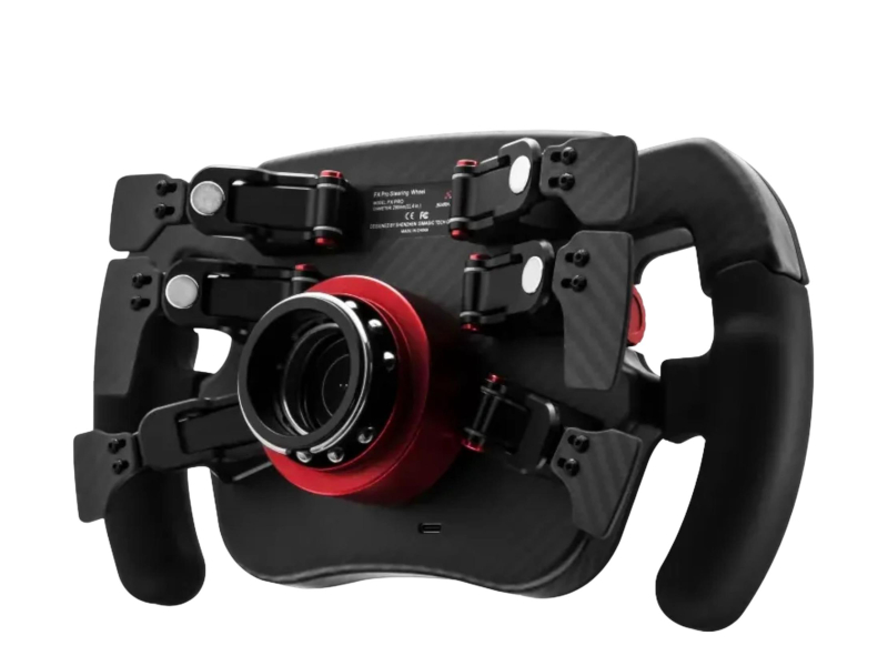   SIMAGIC FX Pro Steering Wheel Color Screen Carbon Fiber Six Paddles
