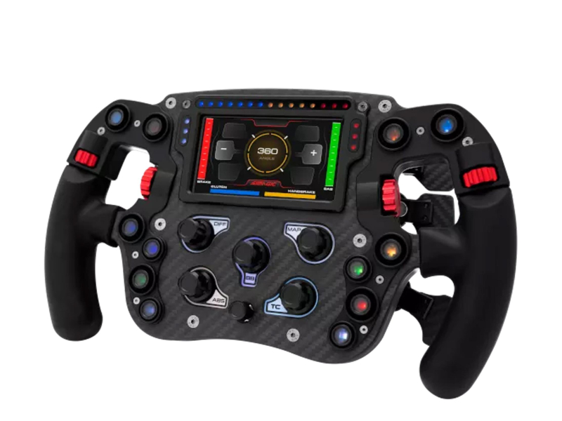   SIMAGIC FX Pro Steering Wheel Color Screen Carbon Fiber Six Paddles