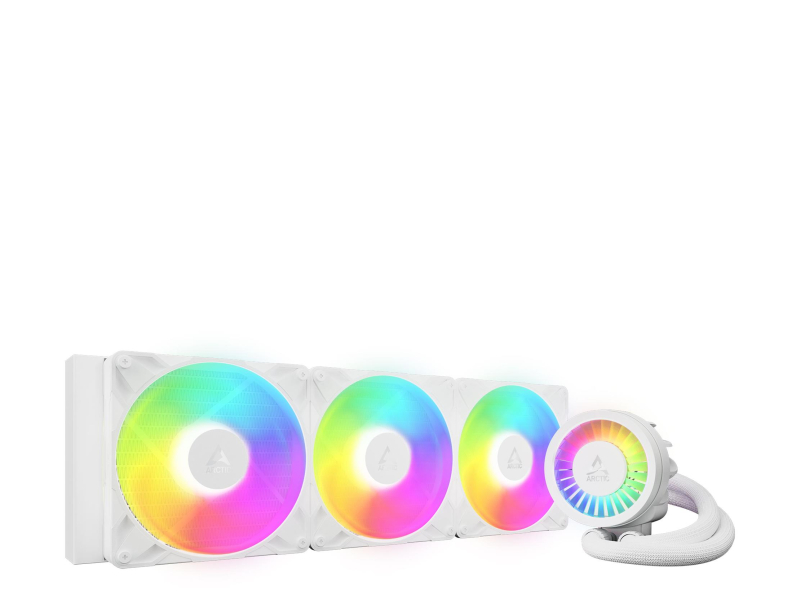 Arctic Liquid Freezer III Pro 420 ARGB Weiß 3x140mm