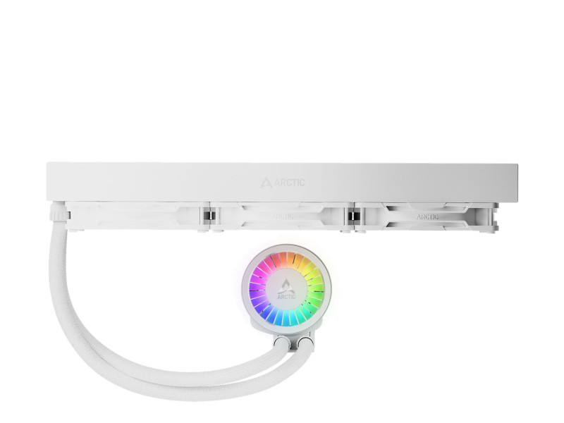 Arctic Liquid Freezer III Pro 420 ARGB Weiß 3x140mm