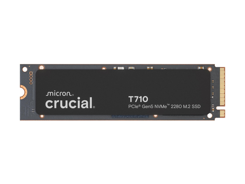 SSD-Festplatte Crucial 2TB M.2 PCIe Gen5 NVMe T710