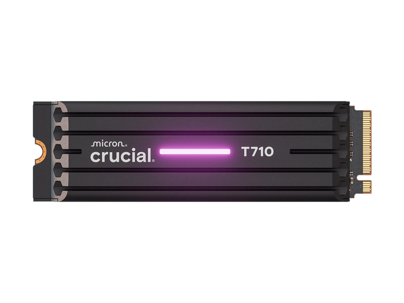 Dysk SSD Crucial 4TB M.2 PCIe Gen5 NVMe T710 Heatsink