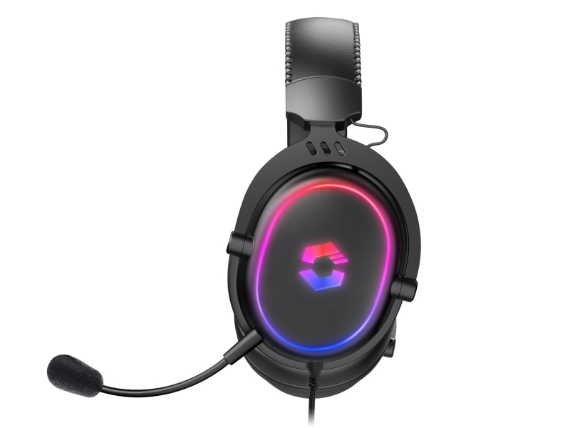 Kabelgebundene SpeedLink CONUX RGB Stereo Gaming Headset, schwarz