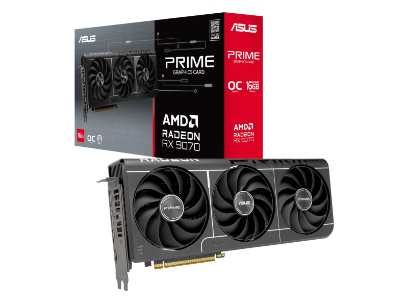 ASUS Radeon RX 9070 Prime EVO OC 16GB GDDR6
