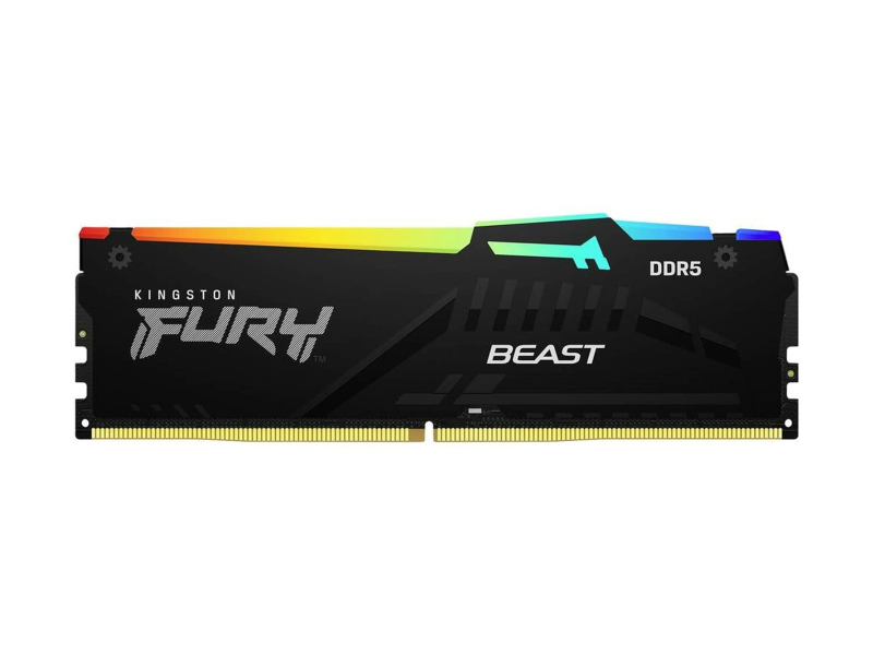 Kingston FURY 32GB (2x16GB)/6000 CL36 Beast RGB Schwarz