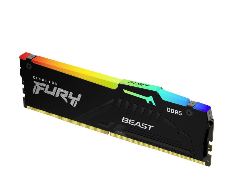 Kingston FURY 32GB (2x16GB)/6000 CL36 Beast RGB Schwarz