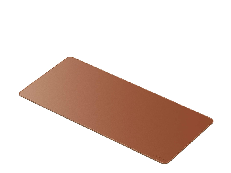 Maustischunterlage Satechi Maustischunterlage aus veganem Leder braun