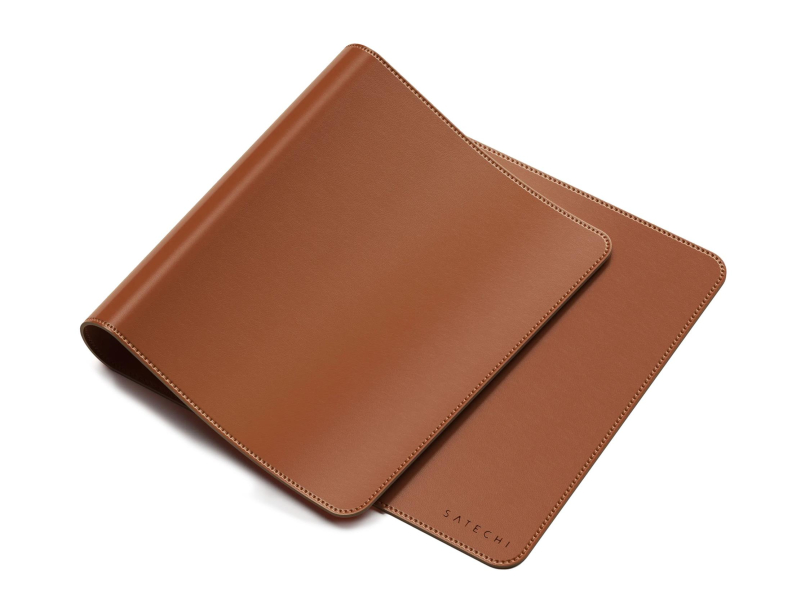 Maustischunterlage Satechi Maustischunterlage aus veganem Leder braun