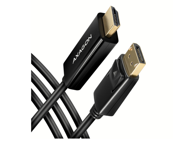 Kabel DisplayPort Axagon RVD-HI14C2, DisplayPort - HDMI 1.4 1.8m, 4K/30Hz