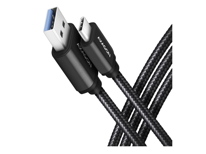 Kabel USB Axagon BUCM3-AM15AB, SPEED Kabel USB-C - USB-A, 1,5 m, USB 3.2 Gen 1