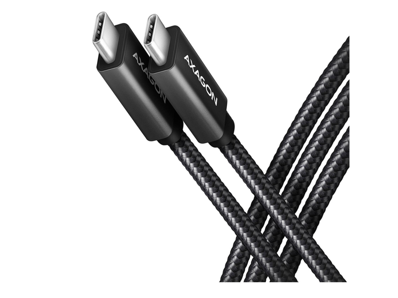 Axagon BUCM32-CM15AB, SPEED+ Kabel USB-C - USB-C, 1,5m, USB 20Gbp