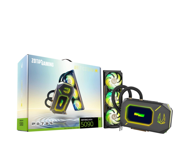 Grafikkarte NVIDIA Zotac GeForce RTX 5090 ArcticStorm AIO 32GB GDDR7 DLSS4
