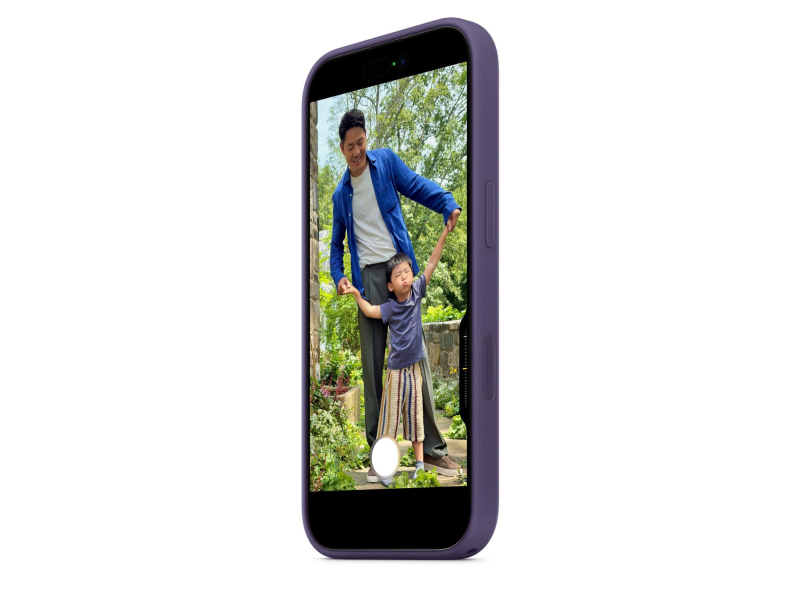 Apple Silikonhülle mit MagSafe für iPhone 17 milchlila