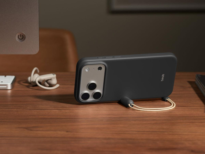 Apple Etui Beats Kickstand für iPhone 17 Pro Max grau