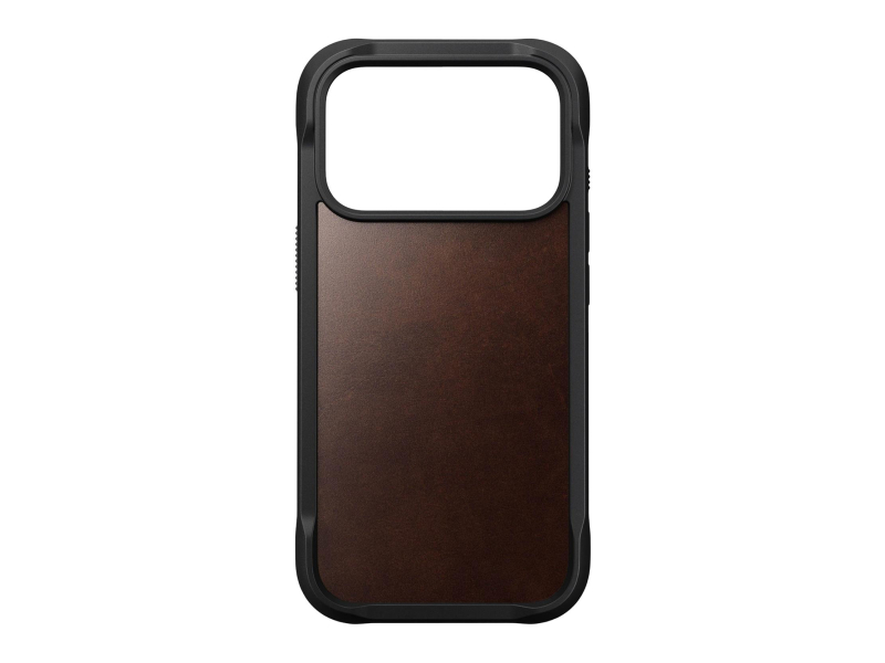 Nomad Rugged Leather Case für iPhone 17 Pro MagSafe rustikales Braun
