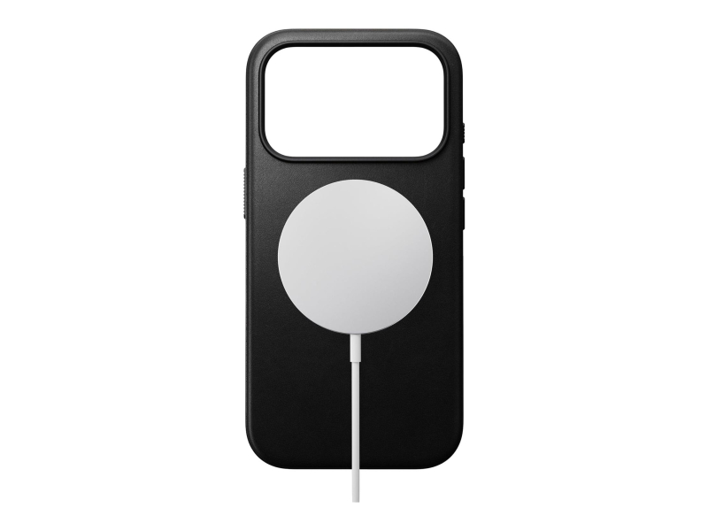 Nomad Modern Leather Case für iPhone 17 Pro MagSafe schwarz