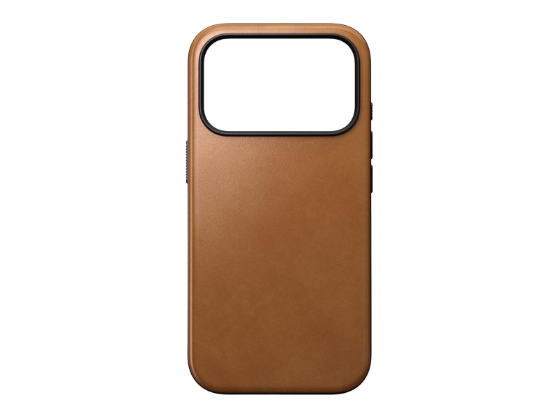 Nomad Modern Leather Case für iPhone 17 Pro MagSafe englisch tan-c