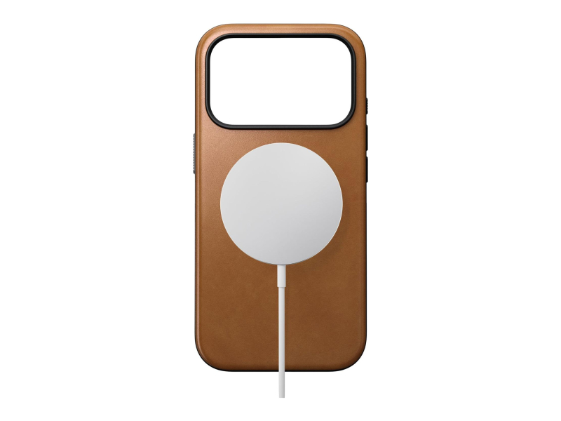 Nomad Modern Leather Case für iPhone 17 Pro MagSafe englisch tan-c
