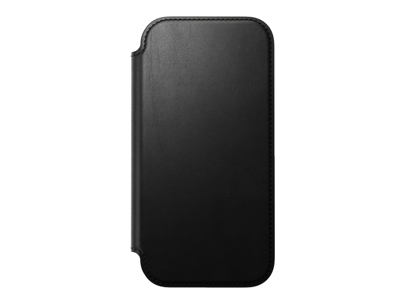 Nomad Modern Leather Folio für iPhone 17 MagSafe schwarz
