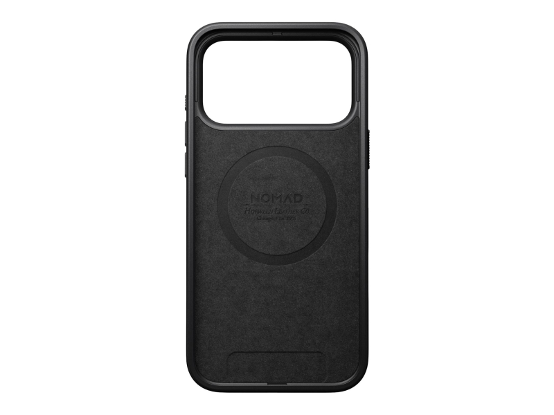 Nomad Modern Leather Case für iPhone 17 Pro Max MagSafe burgund