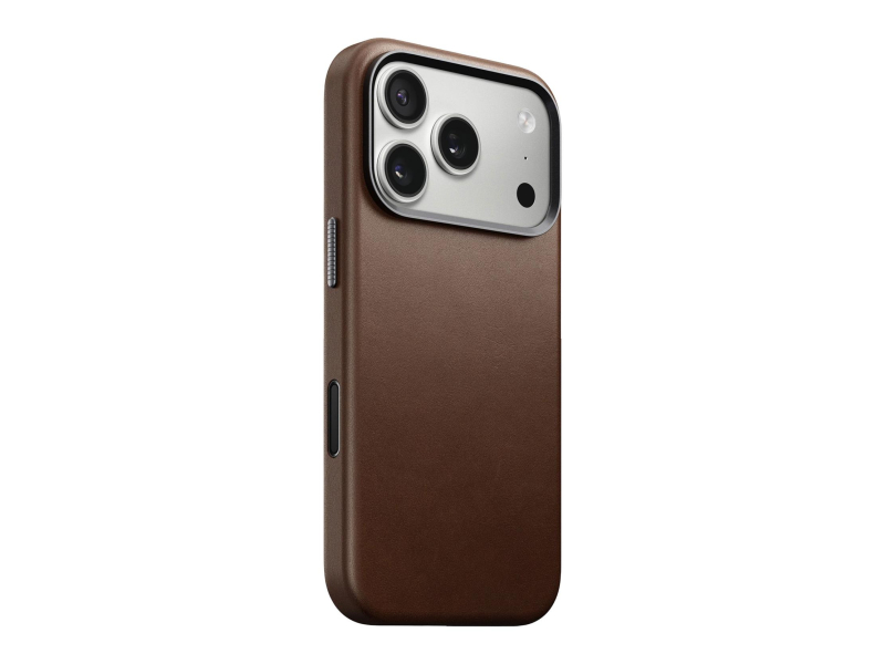 Nomad Traditional Leather Case für iPhone 17 Pro MagSafe braun