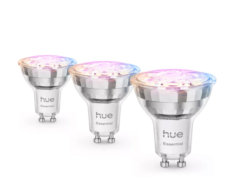 Philips Hue Essential White and Color Ambiance GU10-Lampe 345lm 3 Stück