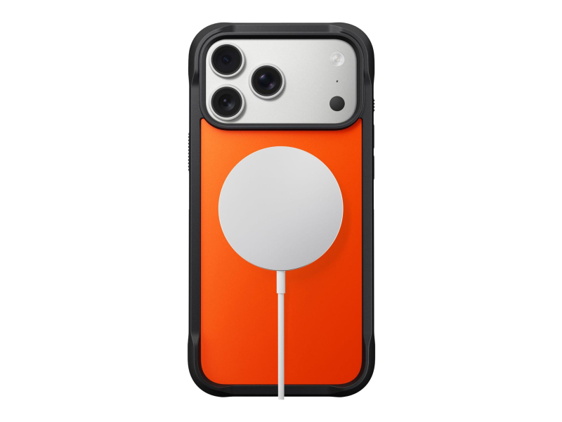 Nomad Rugged Case für iPhone 17 Pro Max MagSafe ultra orange