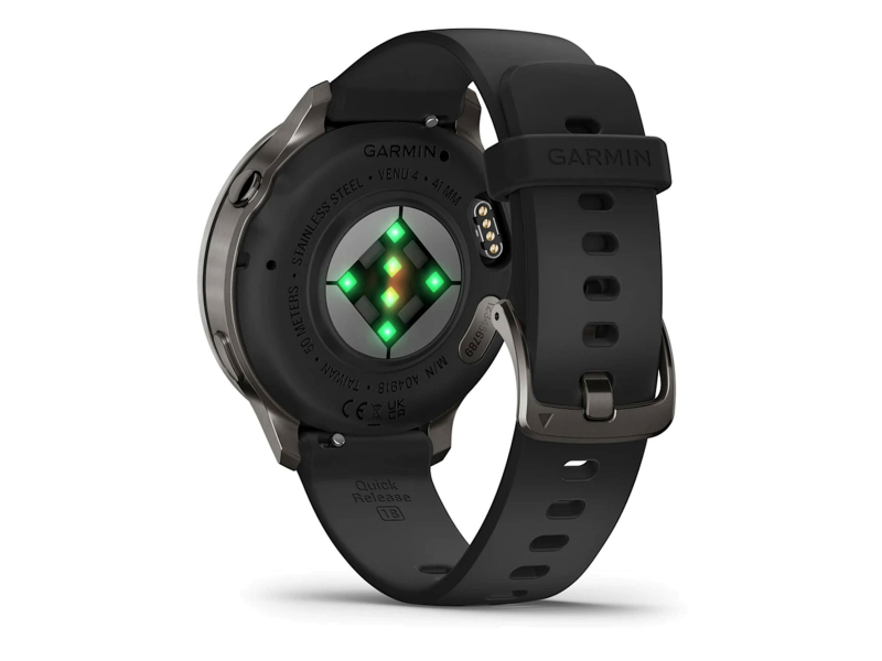 Garmin Venu 4 Slate 41mm mit schwarzem Armband