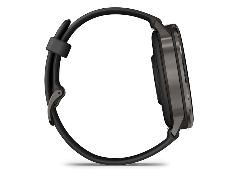 Garmin Venu 4 Slate 45mm mit schwarzem Armband