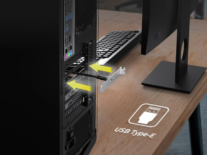 ICY BOX Rückwand-Panel USB Type-C