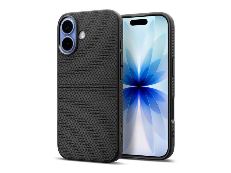 Spigen Liquid Air für iPhone 17 Matteschwarz