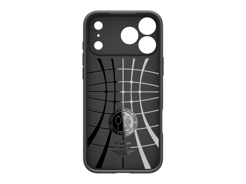 Spigen Liquid Air für iPhone 17 Pro Max Matteschwarz